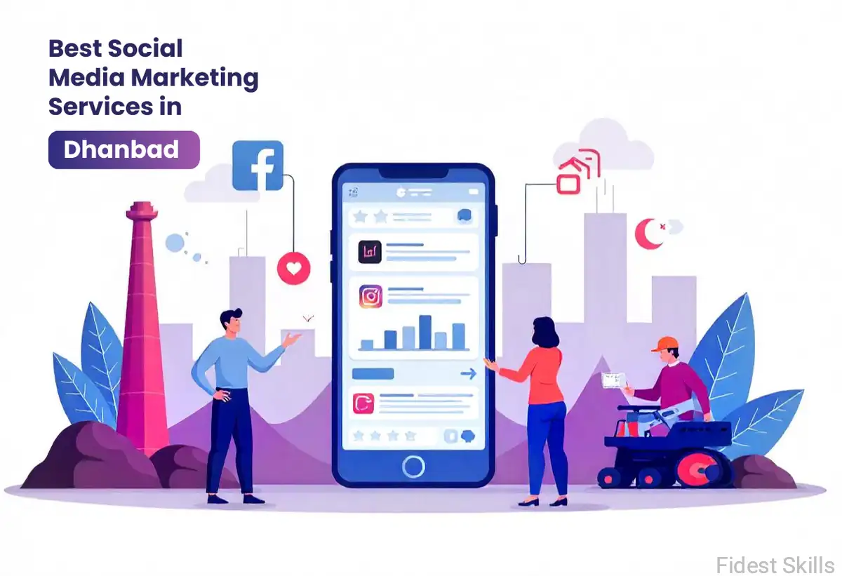 Best Social Media Marketing Services in Dhanbad- Fidest Skills Pvt. Ltd.